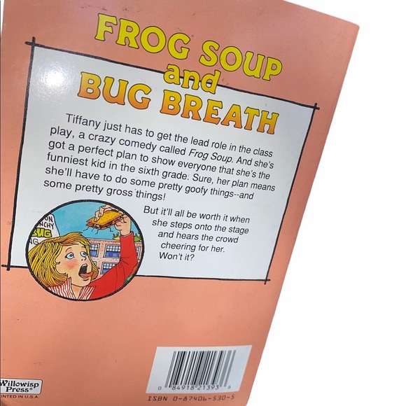 Frog Soup & Bug Breath RARE vintage paperback book - Picture 2 of 5